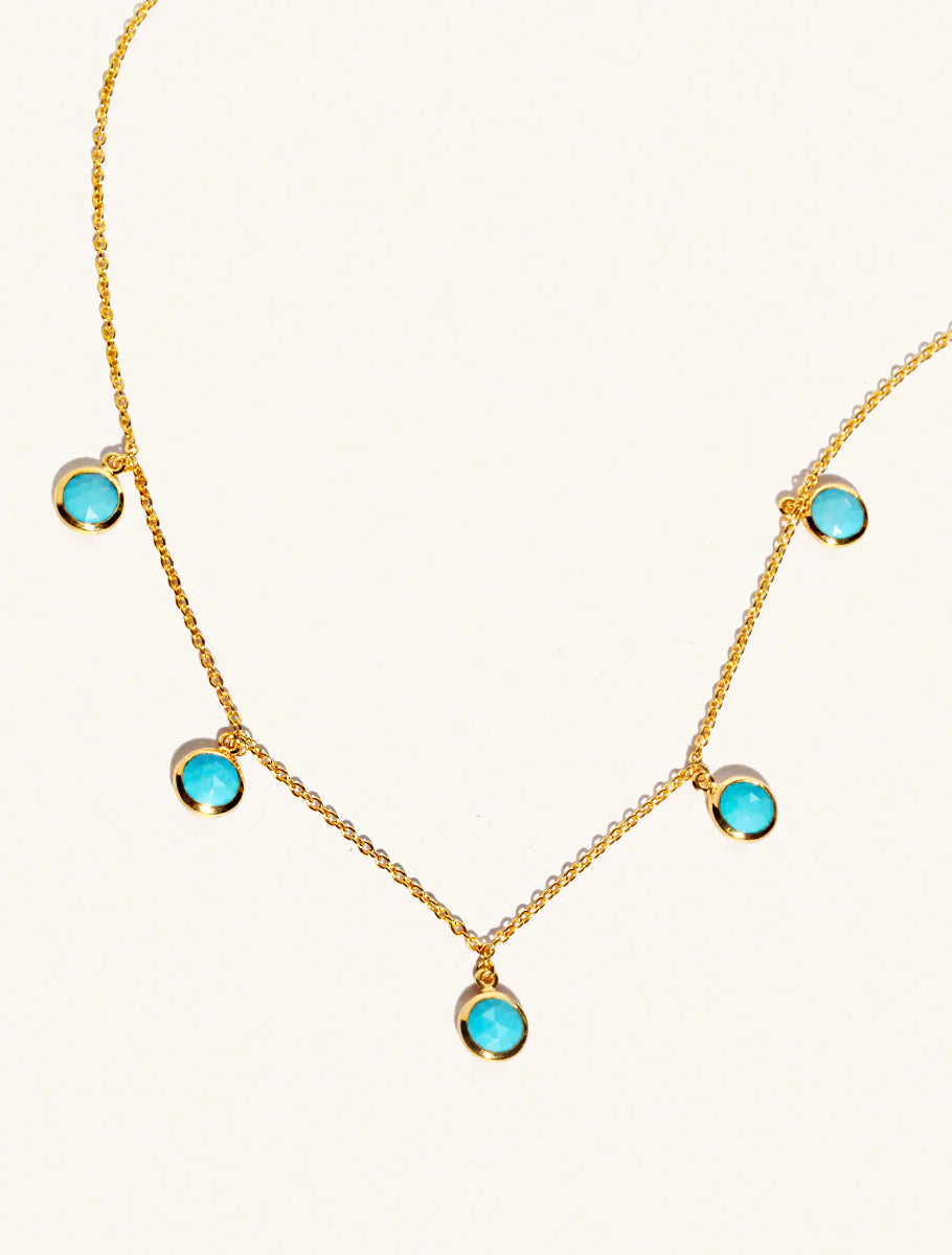 Turquoise drop clearance necklace